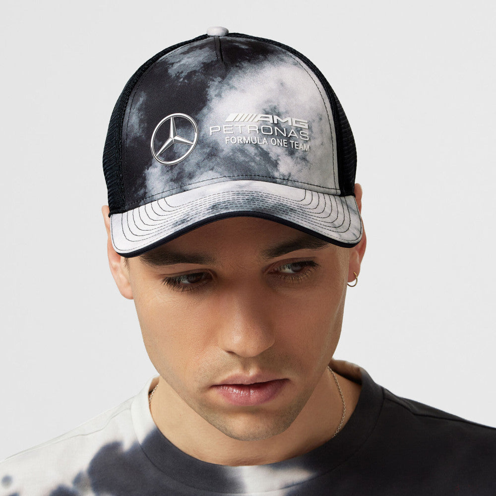 Mercedes Tie Dye Trucker cap gris - FansBRANDS®