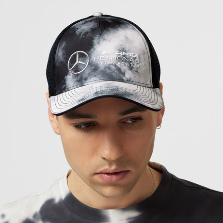 Mercedes Tie Dye Trucker cap gris - FansBRANDS®