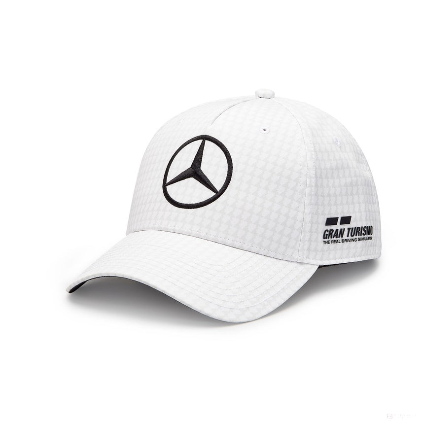 Mercedes Team Lewis Hamilton Col Driver casquette de baseball blanc, 2023 - FansBRANDS®