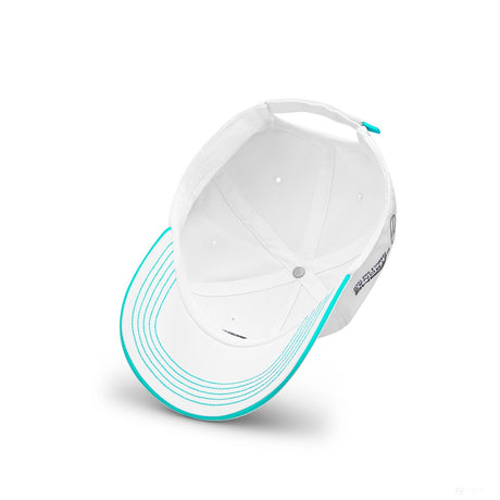 Casquette de baseball de l'équipe Mercedes blanche, 2023 - FansBRANDS®