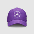 Mercedes Team Kids Lewis Hamilton Col Driver casquette de baseball violet, 2023 - FansBRANDS®