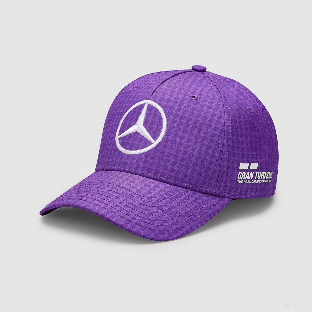 Mercedes Team Kids Lewis Hamilton Col Driver casquette de baseball violet, 2023 - FansBRANDS®