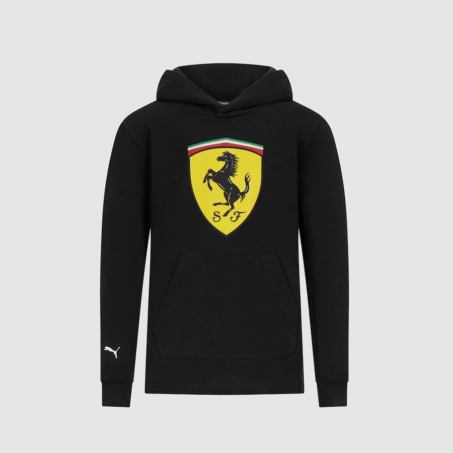 Ferrari Shield Men's Hoodie, Black