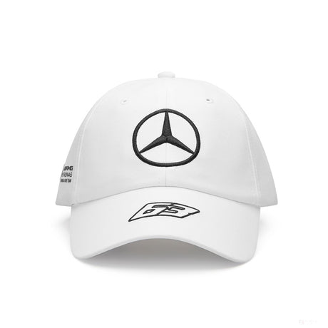 Équipe Mercedes, casquette de pilote George Russell blanche, 2023 - FansBRANDS®