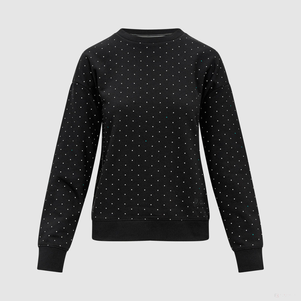 Pull à pois pour femme Mercedes, noir - FansBRANDS®
