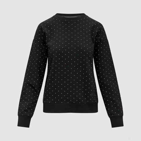 Pull à pois pour femme Mercedes, noir - FansBRANDS®