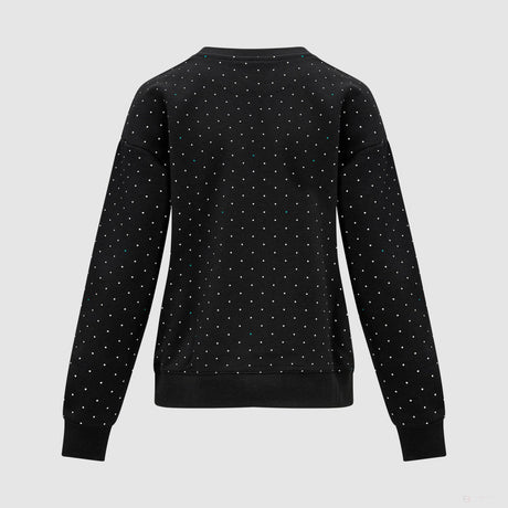 Pull à pois pour femme Mercedes, noir - FansBRANDS®