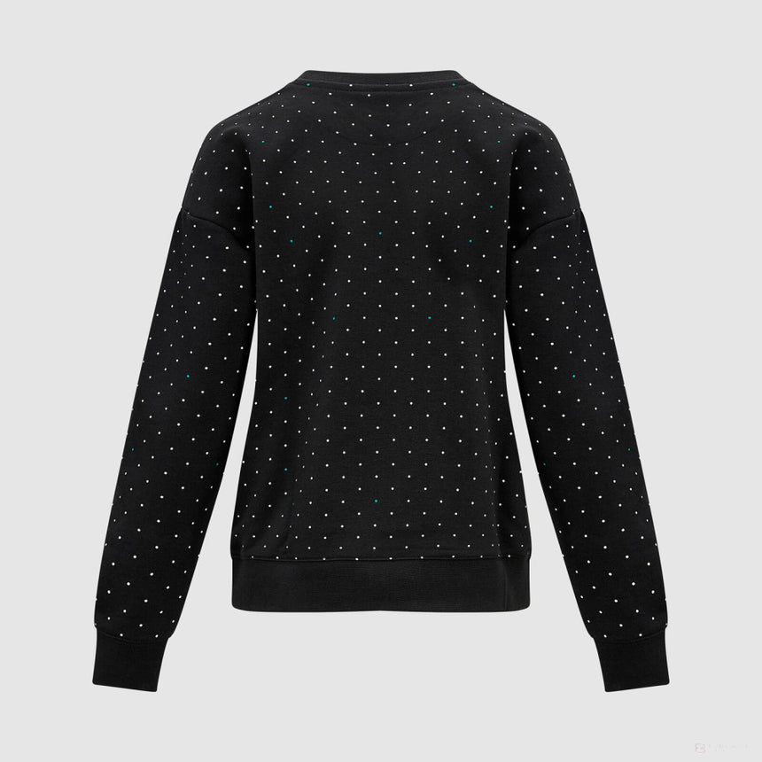 Pull à pois pour femme Mercedes, noir - FansBRANDS®