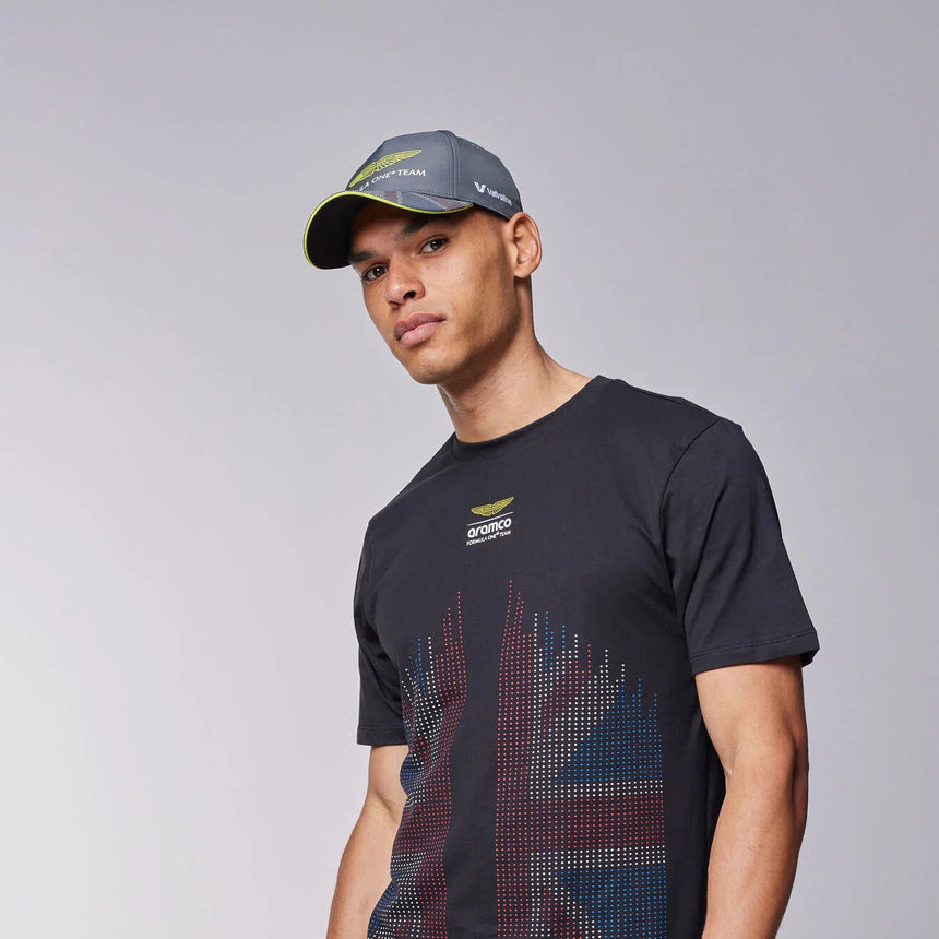 Casquette Aston Martin, équipe, Silverstone, Édition Spéciale, gris