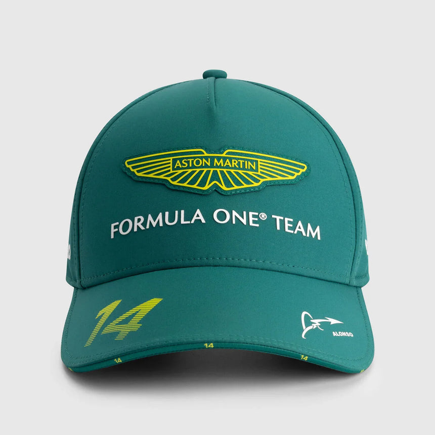 Aston Martin AMF1, Équipe, Casquette, Fernando Alonso, Vert 🔥