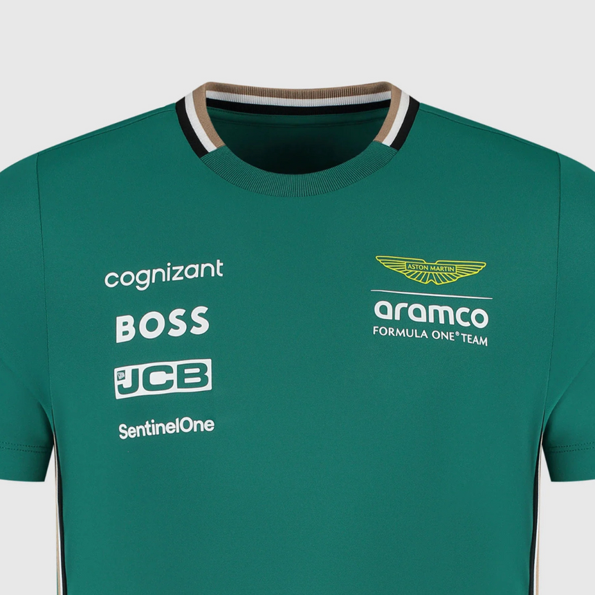 Aston Martin AMF1, T-shirt de l'équipe, vert 🔥