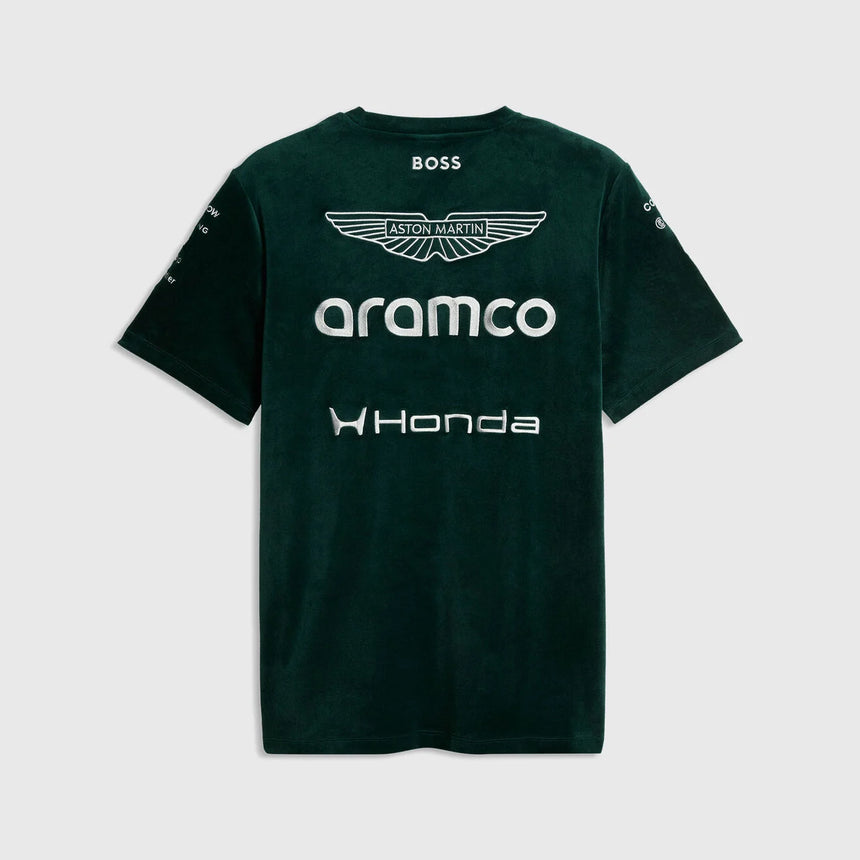 T-shirt Aston Martin team, UK Special Edition, Puma, vert, 2026