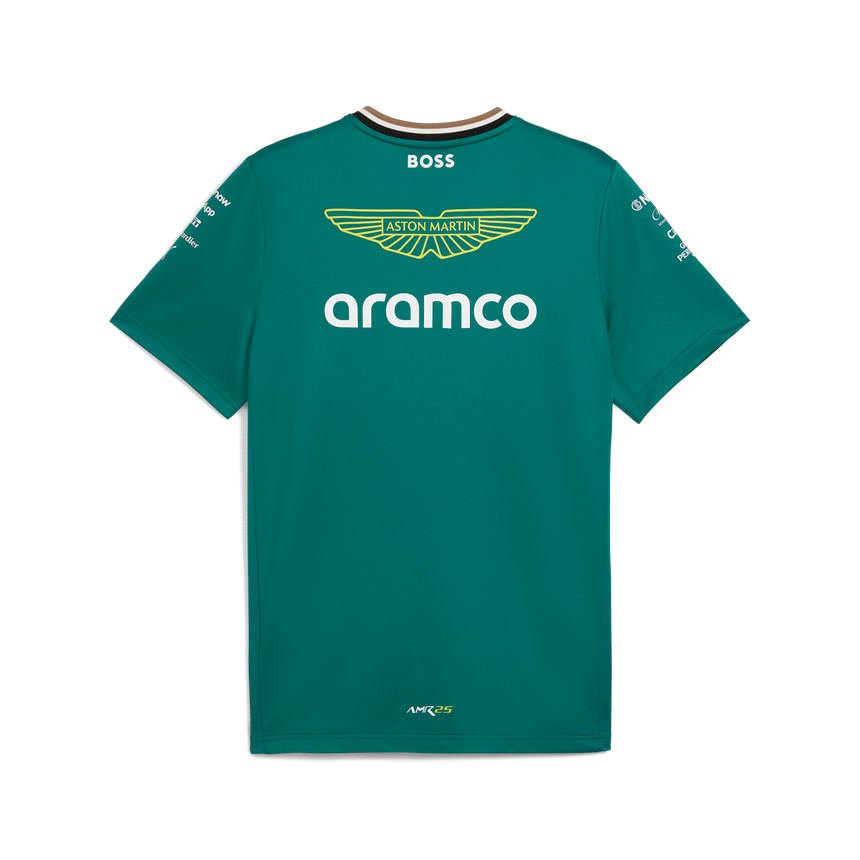 T-shirt Aston Martin, équipe Puma, vert