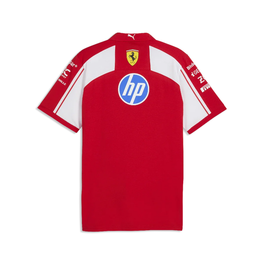 Polo Ferrari, équipe, Puma, rouge