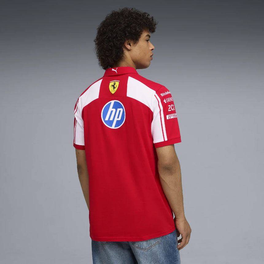 Polo Ferrari, équipe, Puma, rouge