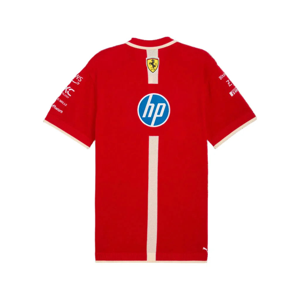 Scuderia Ferrari SE Team Polo Tricoté 🔥