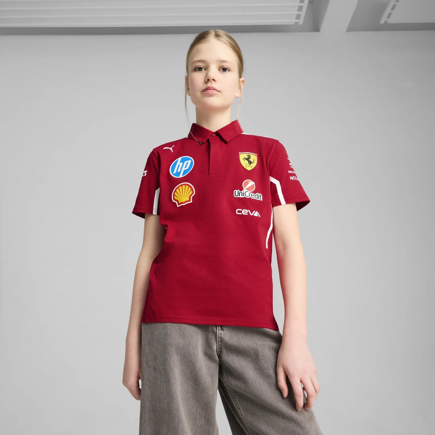 Scuderia Ferrari Team Polo Enfant 🔥