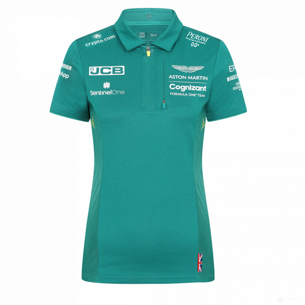 Aston Martin Polo Femmess, Vert, 2022 - FansBRANDS®