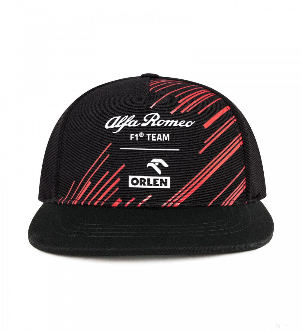 2022, Noir, Team, Adulte, Alfa Romeo Casquette Flatbrim - FansBRANDS®