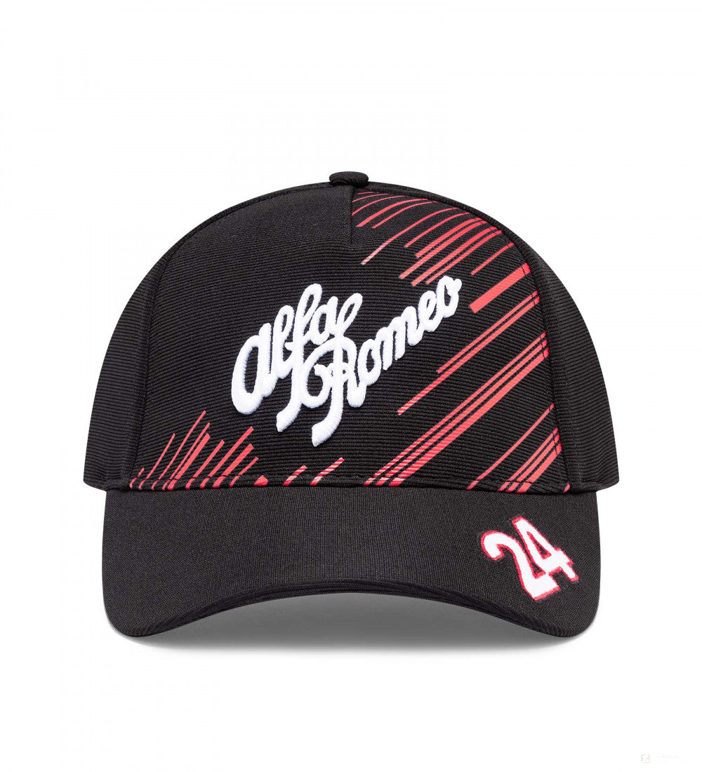 2022, Noir, Zhou Guanyu Team, Alfa Romeo Casquette Baseball - FansBRANDS®