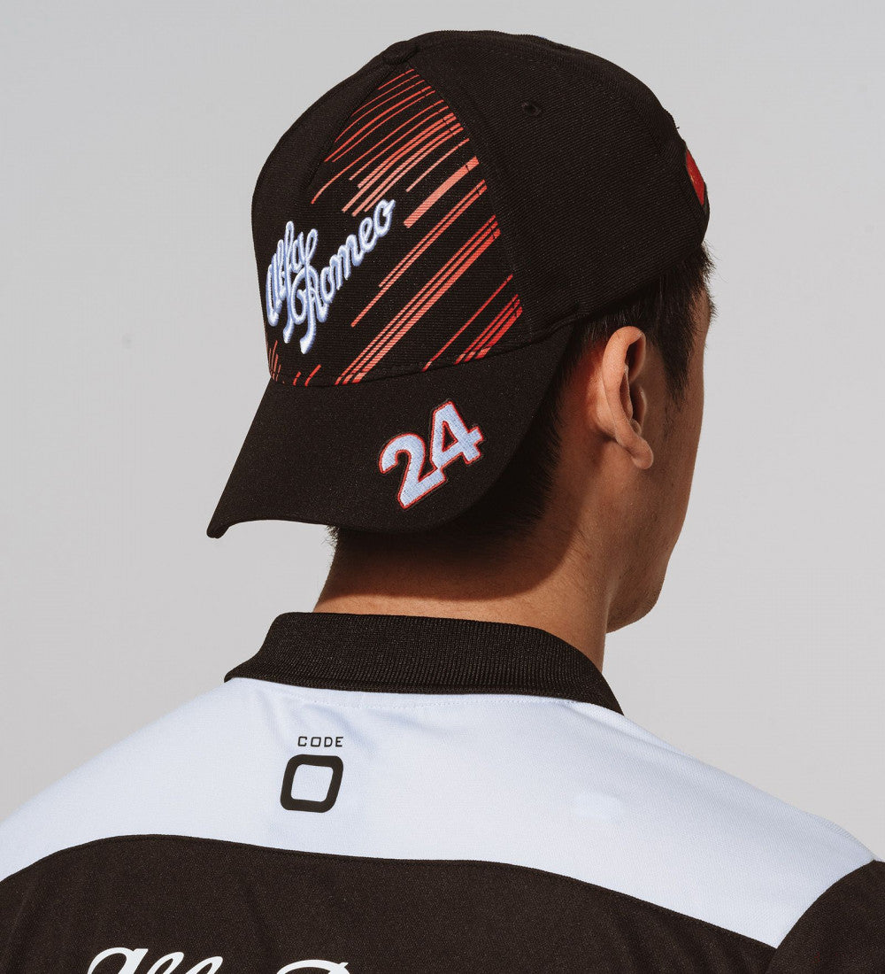 2022, Noir, Zhou Guanyu Team, Alfa Romeo Casquette Baseball - FansBRANDS®