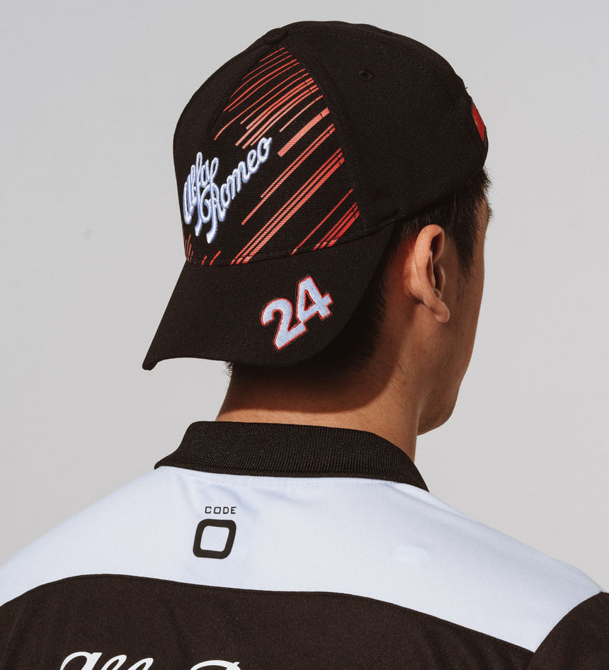 2022, Noir, Zhou Guanyu Team, Alfa Romeo Casquette Baseball - FansBRANDS®