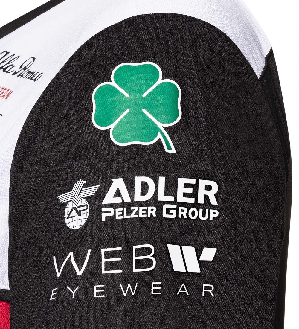 2022, Noir, Femmess, Alfa Romeo Team T-shirt - FansBRANDS®