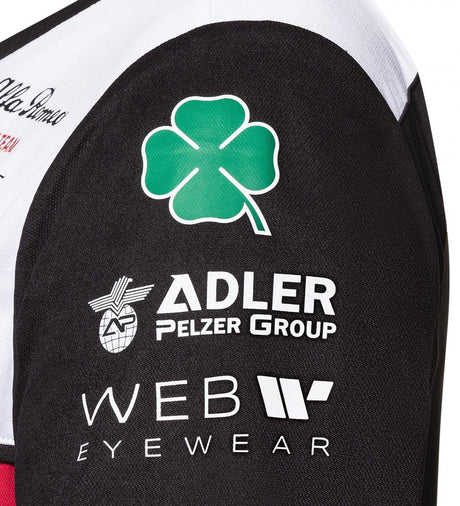 2022, Noir, Femmess, Alfa Romeo Team T-shirt - FansBRANDS®
