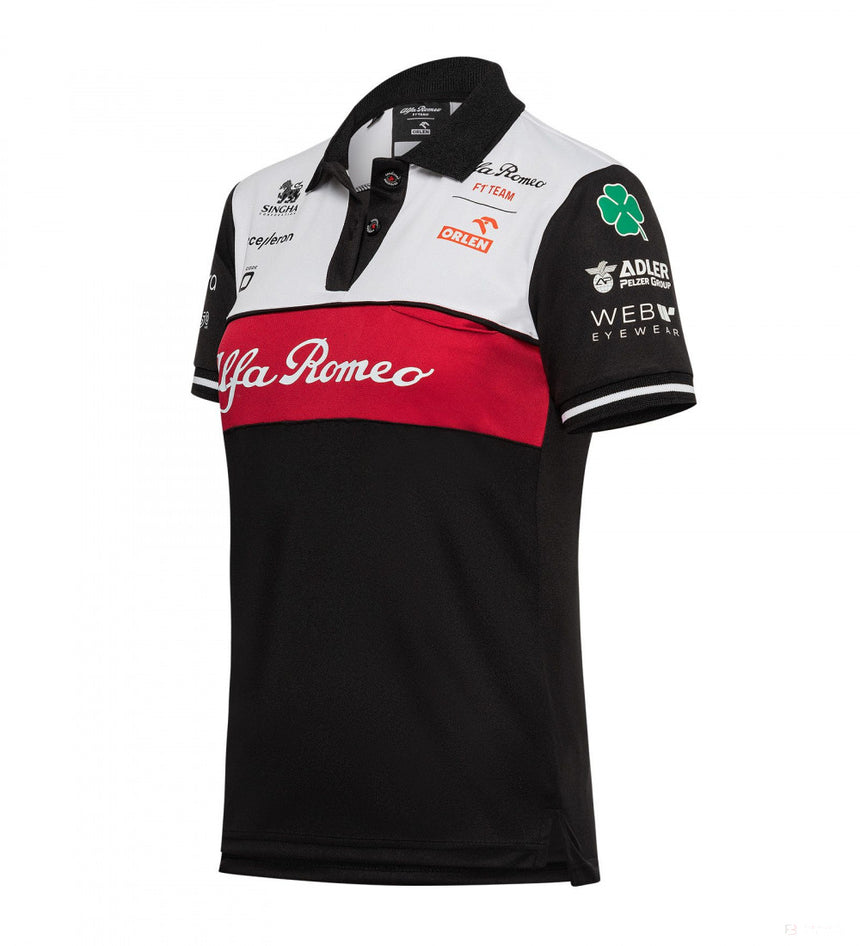 2022, Noir, Femmess, Alfa Romeo Team Polo - FansBRANDS®