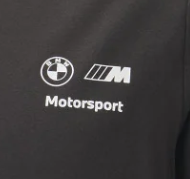 Camiseta BMW MMS MT7 PUMA negra