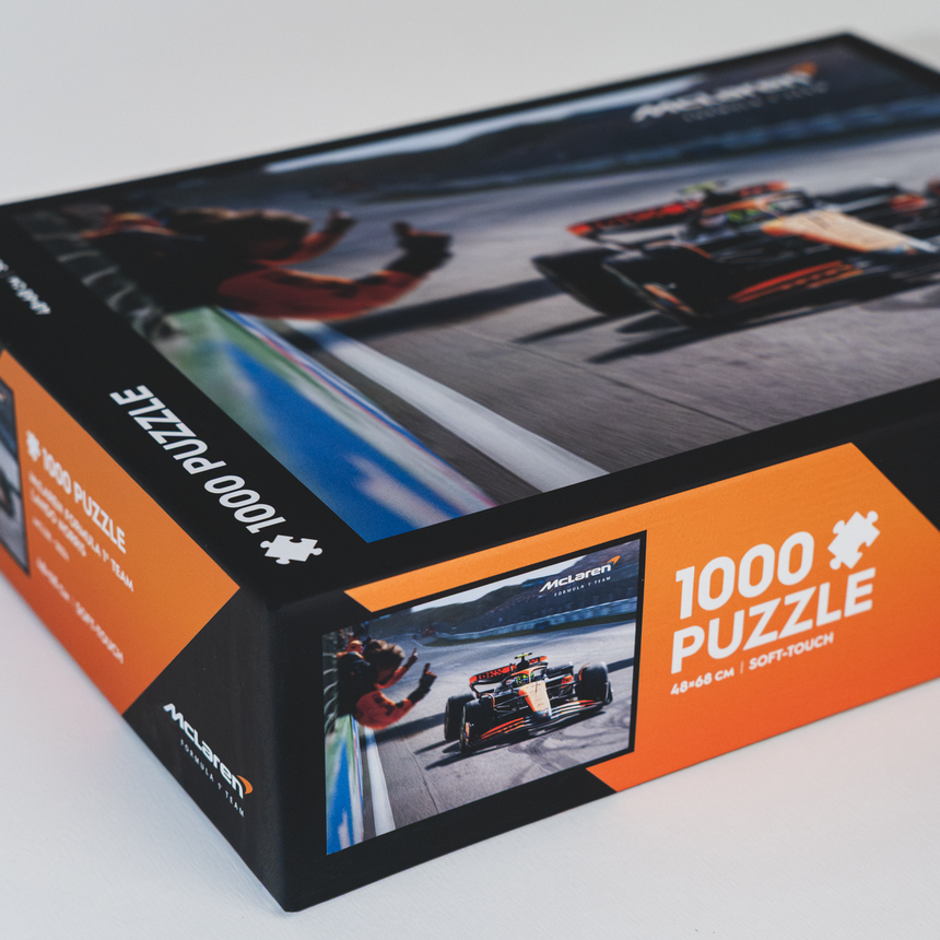 Puzzle de l'équipe McLaren de Formule 1®, Poster de victoire, 1000 pièces