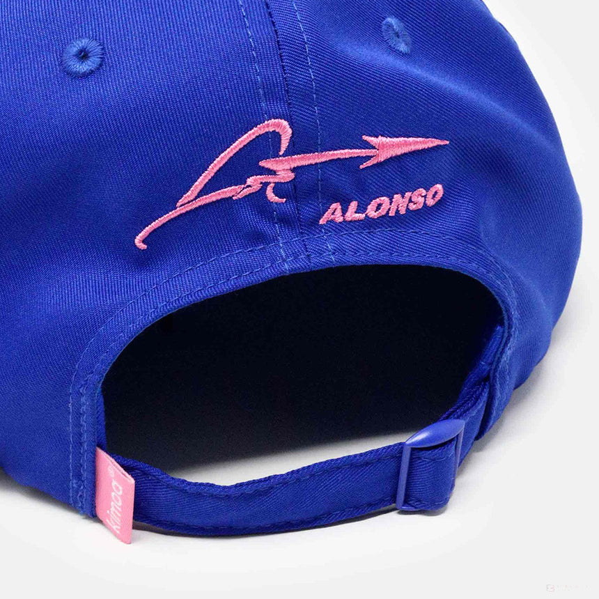Alpine Casquette Baseball, Fernando Alonso Kimoa, Bleu, 2022 - FansBRANDS®