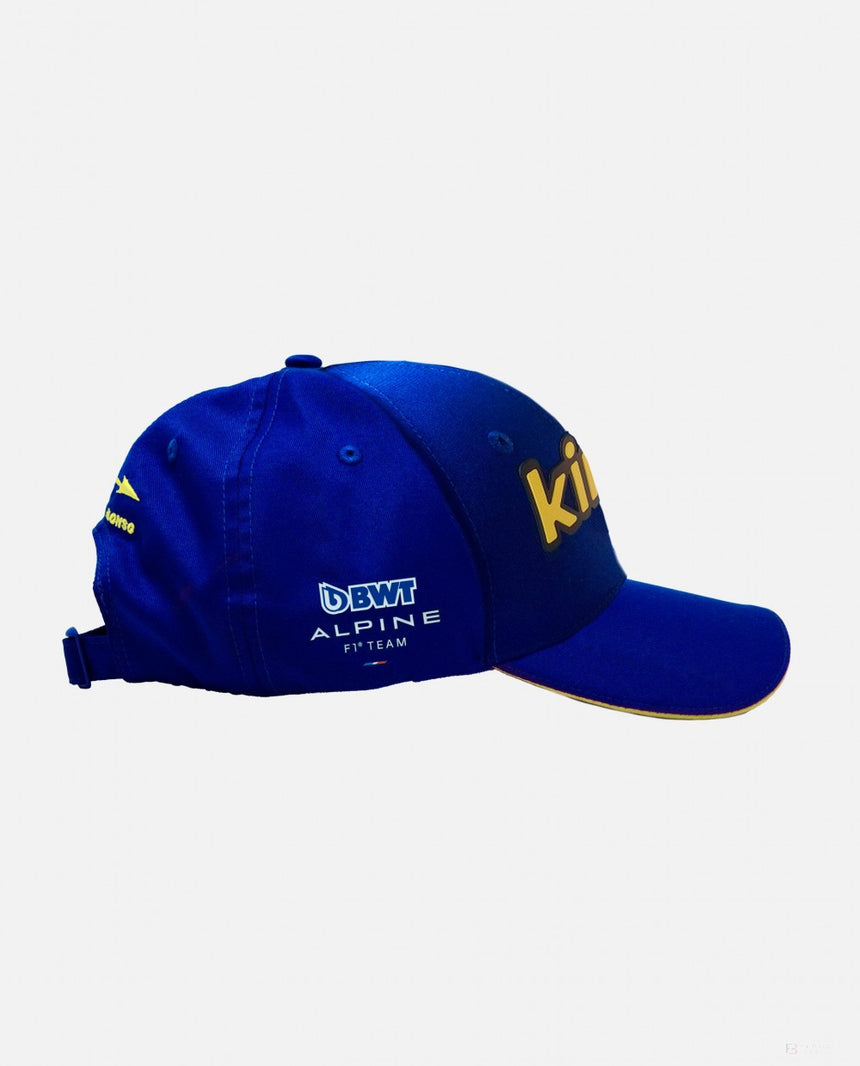Alpine Baseball Casquette, Fernando Alonso Kimoa Spain GP, Bleu, 2022 - FansBRANDS®