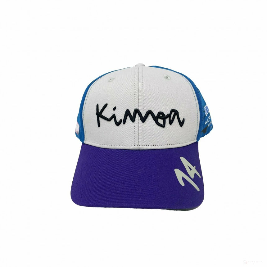 Alpine Baseball Casquette, Fernando Alonso Kimoa Japan GP, Bleu, 2022 - FansBRANDS®