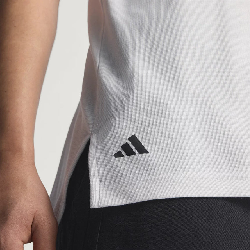 Polo Mercedes, équipe, ingénieurs, adidas, blanc, 2026