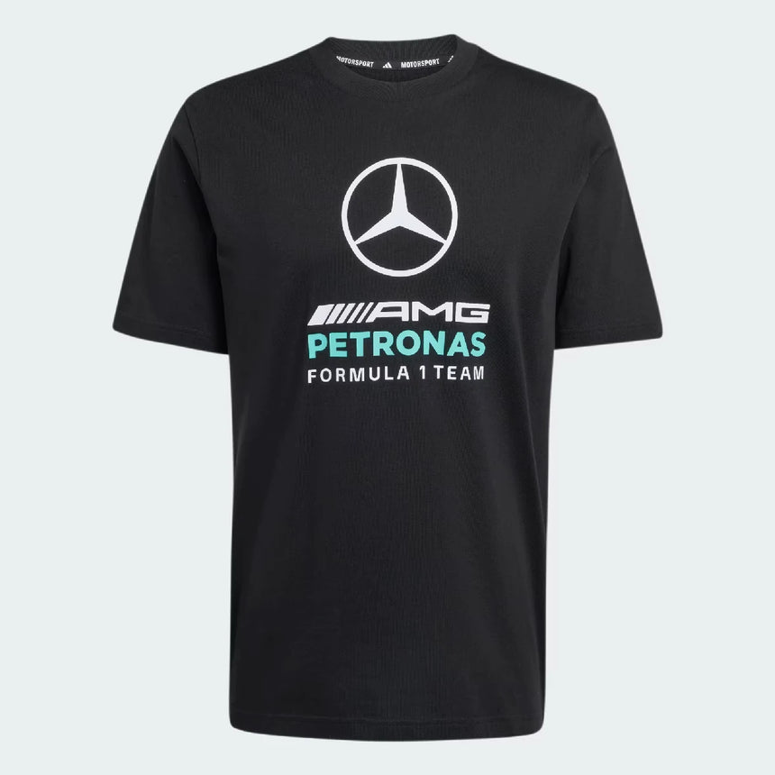 Polo Mercedes, Dna, graphique, adidas, noir