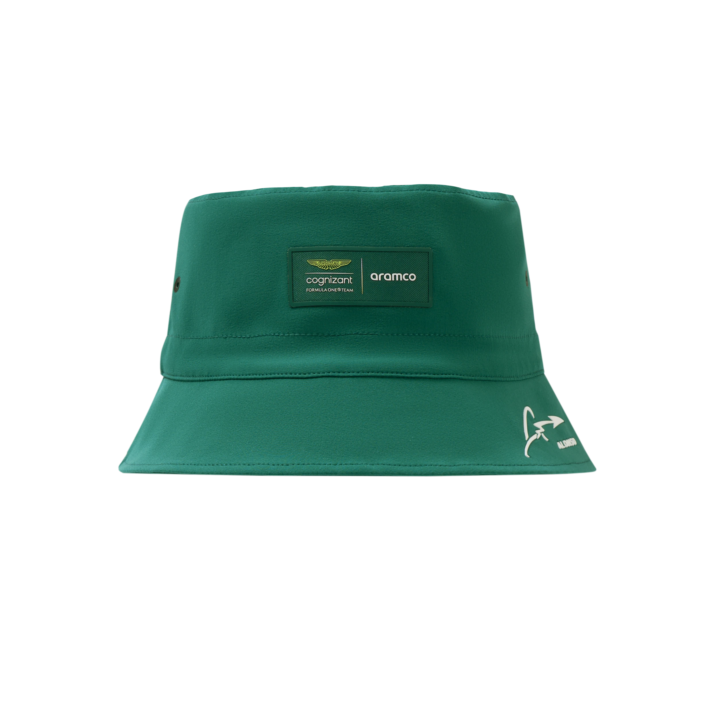 Fernando Alonso cap, Kimoa, hooded cap, green, 2024