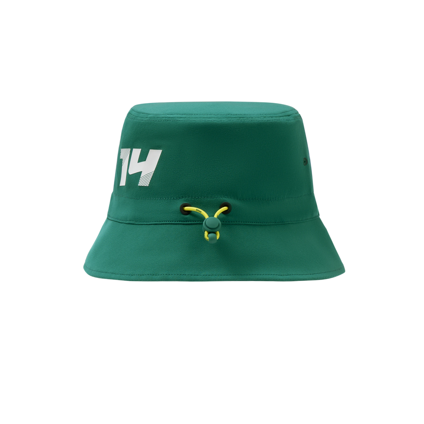 Gorra de Fernando Alonso, Kimoa, gorra con capucha, verde, 2024