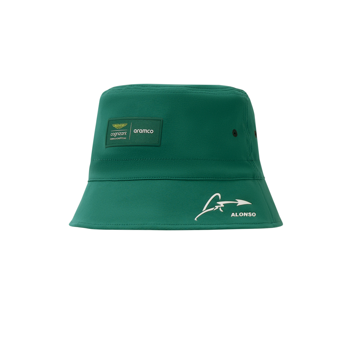 Fernando Alonso cap, Kimoa, hooded cap, green, 2024