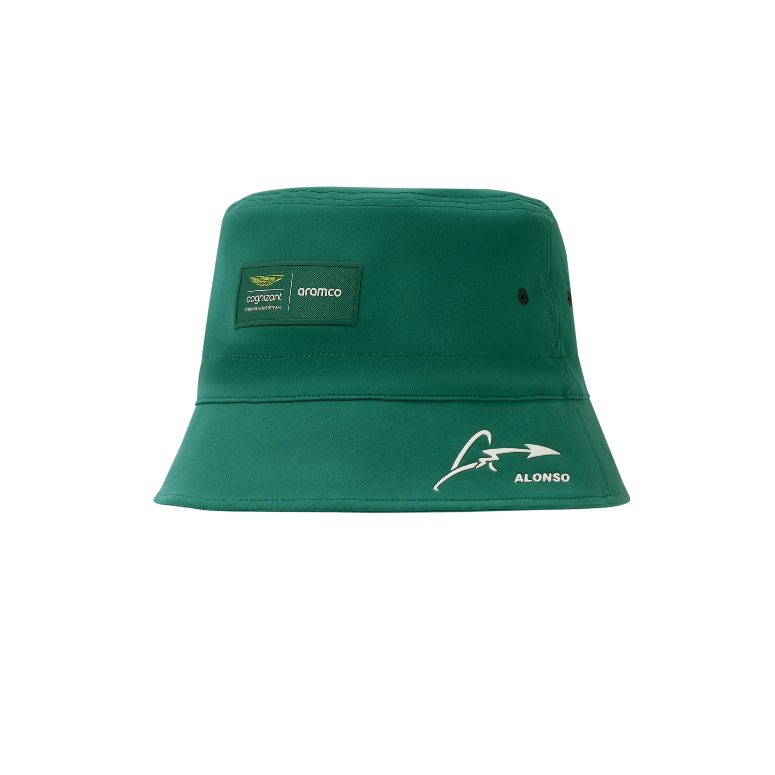 Fernando Alonso cap, Kimoa, hooded cap, green, 2024