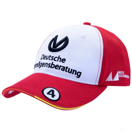 Casquette de baseball Mick Schumacher, Rouge - FansBRANDS®