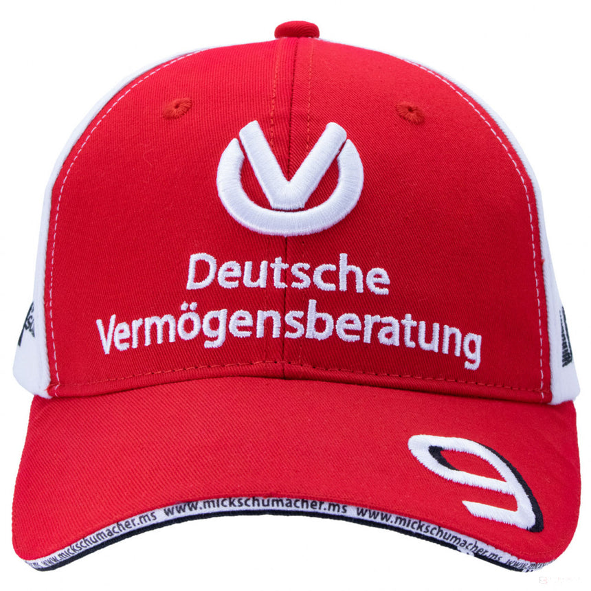 Casquette de baseball Mick Schumacher, Rouge - FansBRANDS®