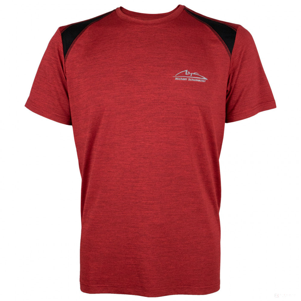 T-shirt col rond Michael Schumacher, Rouge - FansBRANDS®