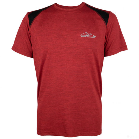T-shirt col rond Michael Schumacher, Rouge - FansBRANDS®