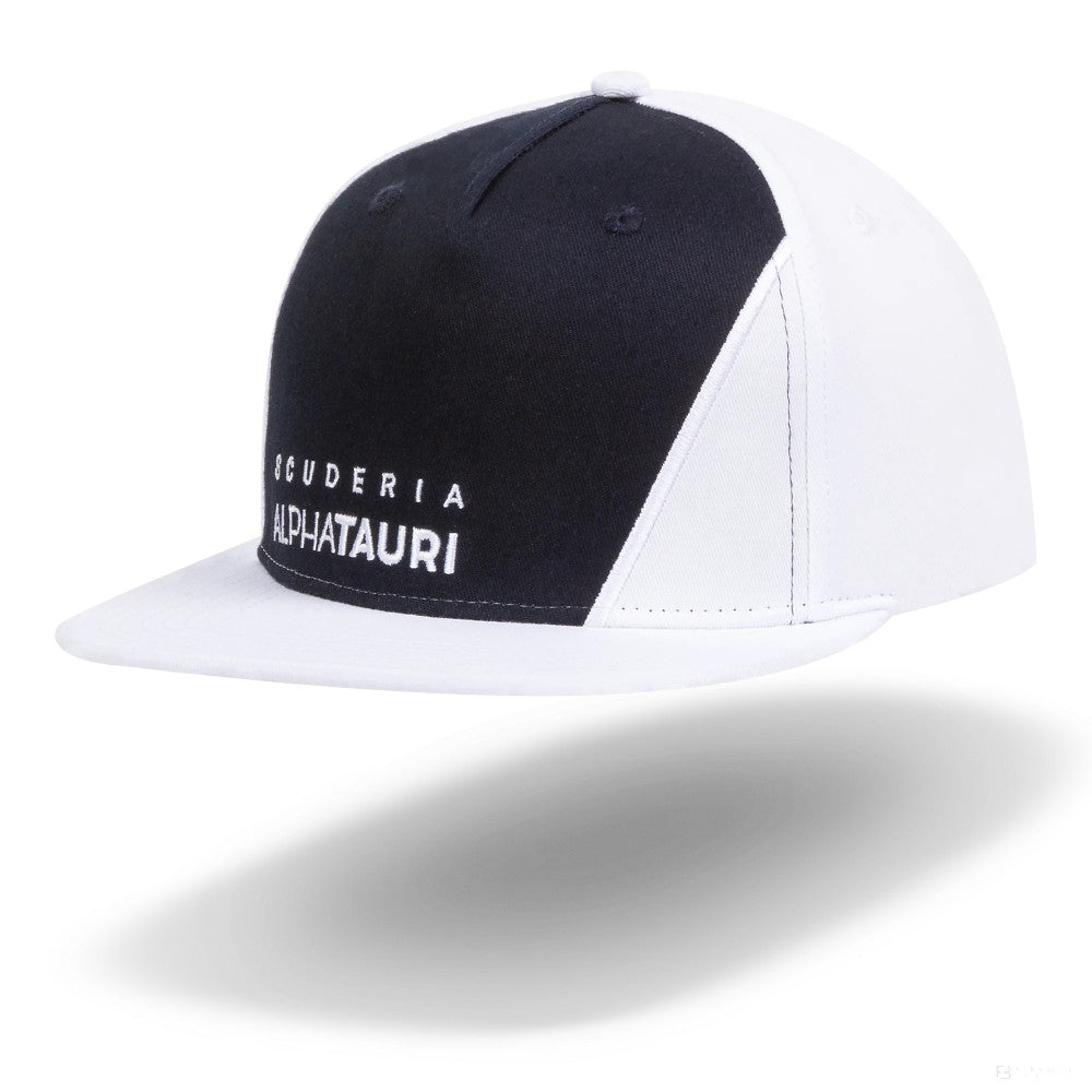 Casquette Flatbrim Alpha Tauri Équipe, Adulte, Blanc, 2021 - FansBRANDS®