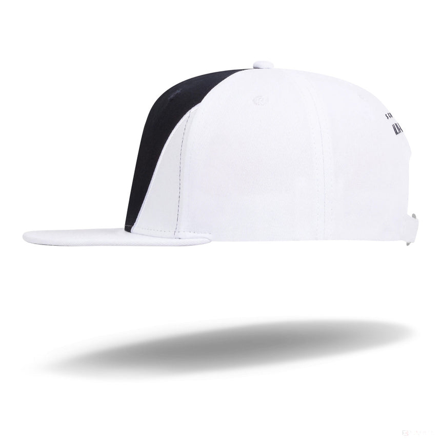 Casquette Flatbrim Alpha Tauri Équipe, Adulte, Blanc, 2021 - FansBRANDS®