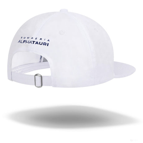 Casquette Flatbrim Alpha Tauri Équipe, Adulte, Blanc, 2021 - FansBRANDS®