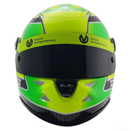 Voiture modèle, Mick Schumacher Casque Belgium Spa 2018 Formula 3 Champion, 1:2, Vert, 2018 - FansBRANDS®