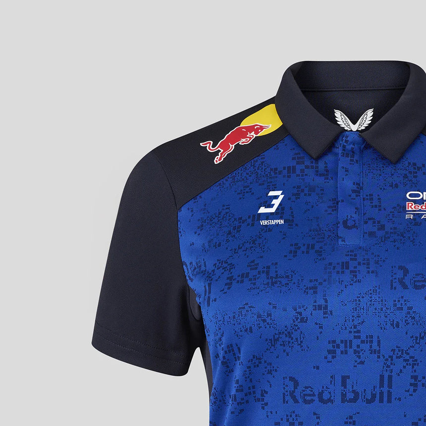 Polo Red Bull, équipe, Max Verstappen, femme, bleu
