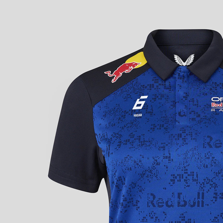 Polo Red Bull, équipe, Isack Hadjar, femmes, bleu